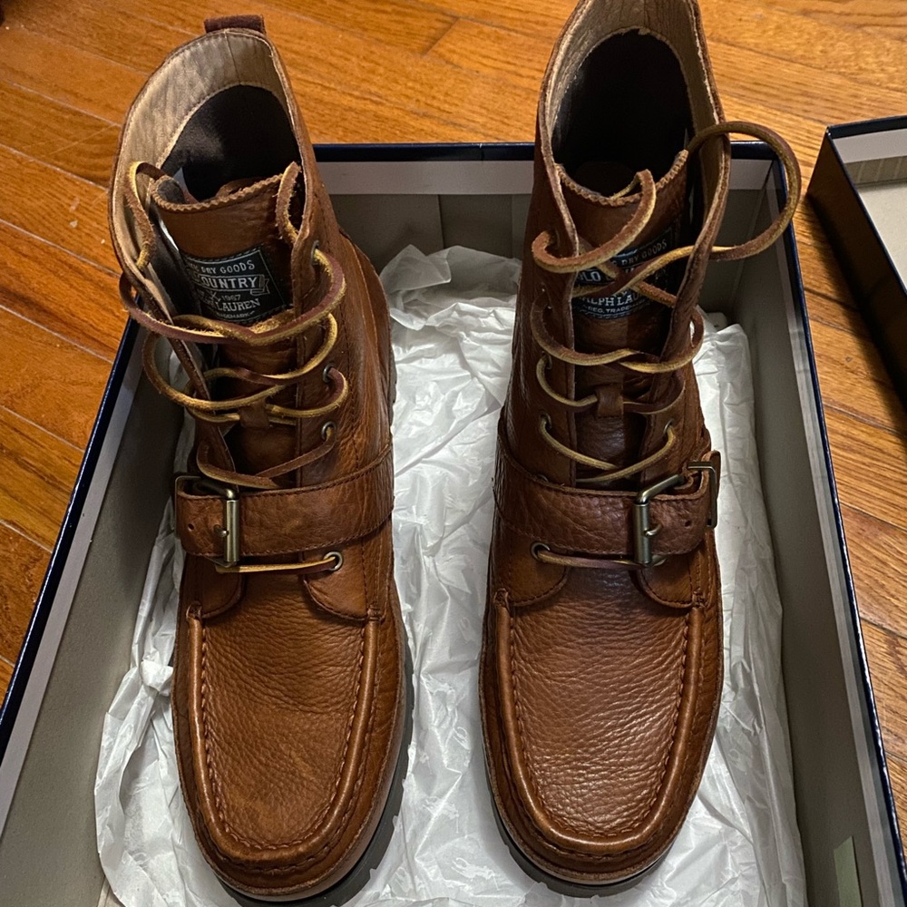 Men’s polo Ralph Lauren boots